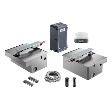 TWIST UG 2 BATTANTS, KIT GALVANISÉ À CHAUD + 2 X 4019 motorisation moteur de portail SOMMER S10906-00008