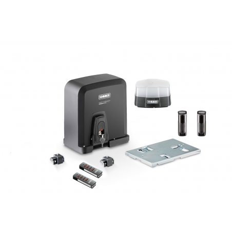 Kit STARTER S2 300KG sans crémaillères avec cellules 2 fils + feu Led