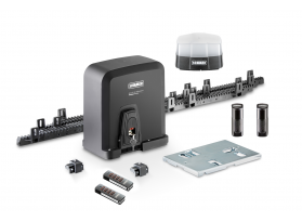 Kit STARTER S2 300KG avec 4M de crèmaillère +cellules 2 fils +feu Led