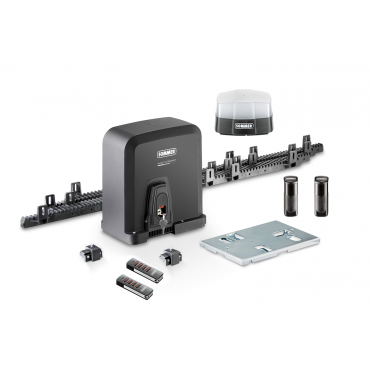 Kit STARTER S2 300KG avec 4M de crèmaillère +cellules 2 fils +feu Led