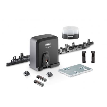 Kit STARTER S2 300KG avec 4M de crèmaillère +cellules 2 fils +feu Led