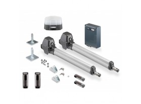 Kit complet motorisation portail battant SOMMER twist ML S3 avec commande DST-A 24 et accessoires.