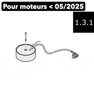 TRANSFORMATEUR TORIQUE 230V 24V 200 VA POUR MARATHON 800 / 1100 / DUO 800 pièce détachée SOMMER 2225V000