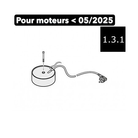 TRANSFORMATEUR TORIQUE 230V 24V 200 VA POUR MARATHON 800 / 1100 / DUO 800 pièce détachée SOMMER 2225V000