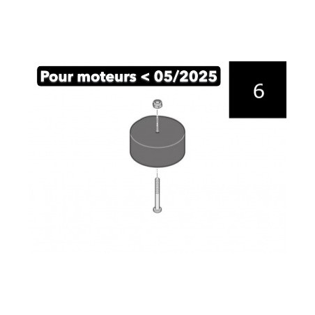 TRANSFORMATEUR TORIQUE 230V / 24V / 100VA POUR PRO / PRO+ S9060 / S9080 pièce détachée SOMMER 8911V000