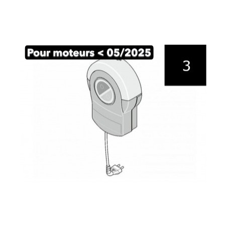 UNITE DE COMMANDE MURALE COMPLETE POUR S9110 PRO+ accessoire SOMMER S10219-00002