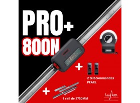 Kit S9080 PRO+ 800N S3 NF 868,95MHz SOMLOQ2 avec rail 2750MM + 2x4018