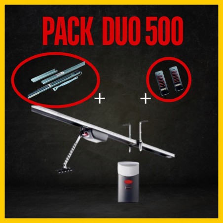 KIT Complet DUO VISION 500N S3 + 2 PEARL + Rail de 2600MM