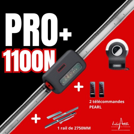 Kit S9110 PRO+ 1100N S3 NF 868,95MHz SOMLOQ2 avec rail 2750MM+ 2x4018