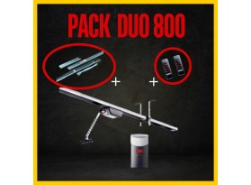 KIT Complet DUO VISION 800N S3 + 2 PEARL + Rail de 2600MM