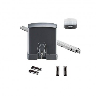 Kit RUNNER+800KG +4M crémaillères acier+2x 4018+ cellule 2 fils+ feu