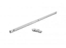 Crémaillère acier galvanisé 1m