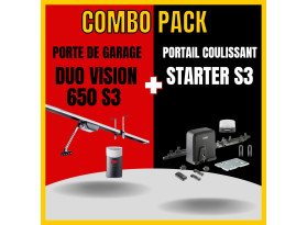 PACK DUO VISION 650 S3 + STARTER S3
