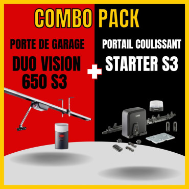 PACK DUO VISION 650 S3 + STARTER S3