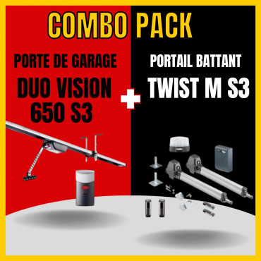 PACK DUO VISION 650 S3 + TWIST M S3