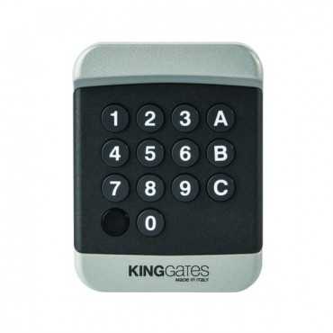 CLAVIER A CODE RADIO KING GATES DIGYPAD A 3 CANAUX EN 433.92 MHZ motorisation portail KWJDIGYP
