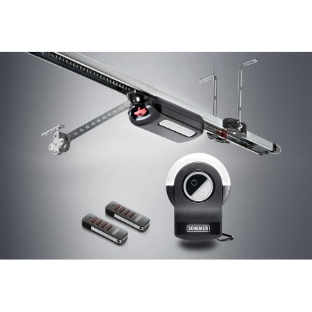 KIT S9060 PRO+ 600N NF 868,95 MHZ SOMLOQ 2 AVEC RAIL 2750 MM+2 x 4019 motorisation porte de garage moteur S10154-00148