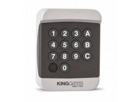 CLAVIER A CODE RADIO KING GATES DIGYPAD A 3 CANAUX EN 433.92 MHZ motorisation portail KWJDIGYP