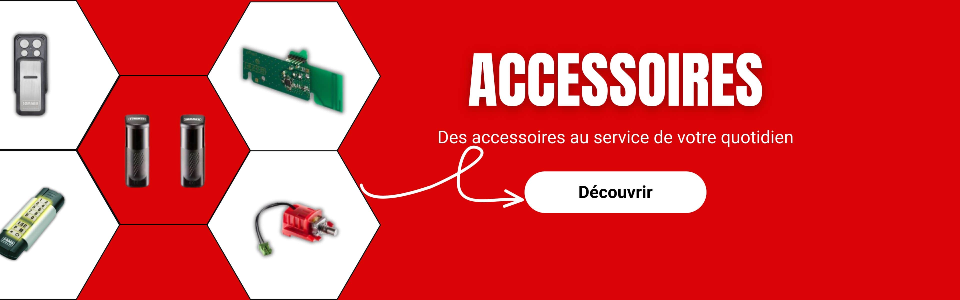 Accessoires et pièces détachées pour motorisations de portail et garage (télécommandes)